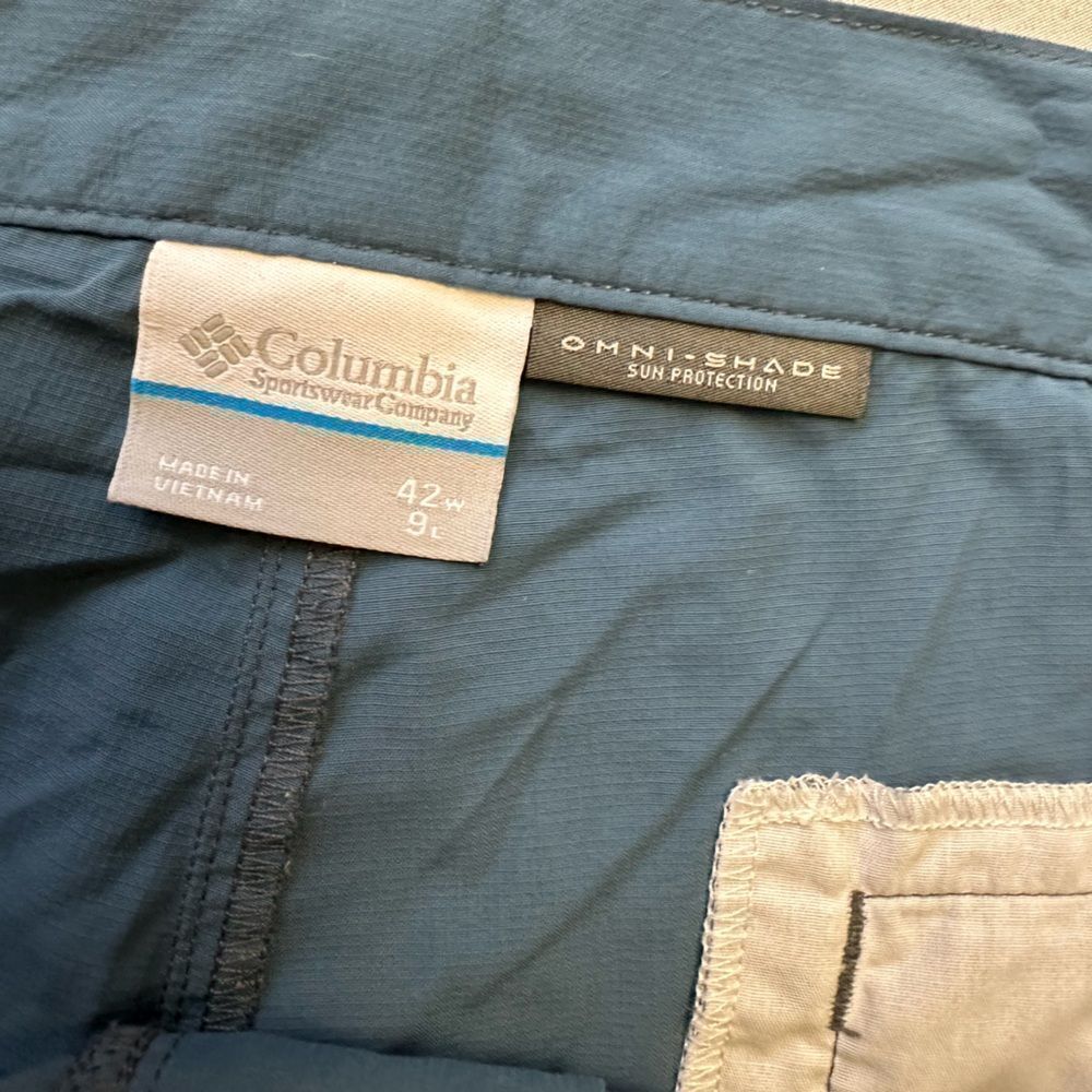 🎉5 for $45🎉Columbia Shorts Man Size 42 Blue - Picture 7 of 10